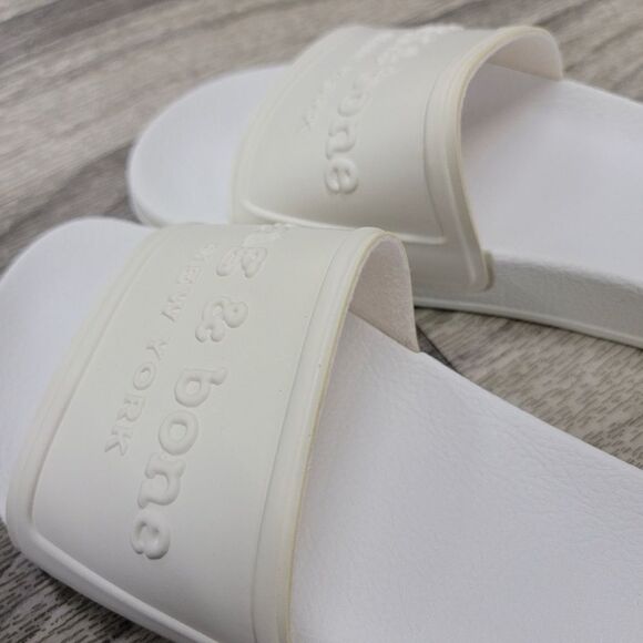 Rag & Bone Pool Slides in White Brand New In Box in Size 9 - Picture 2 of 12